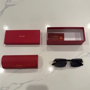 Black Cartier Sunglasses – Classic Design
